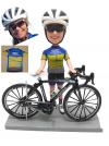 Custom Bobblehead Lady Cyclist personalized biker