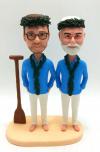 Custom gay wedding cake topper beach theme Custom gay wedding cake topper beach theme