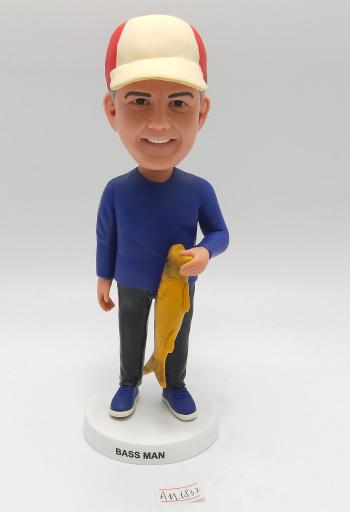 Custom fishing bobblehead for Dad