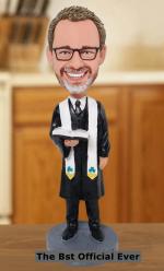 Wedding officiant Custom Bobblehead pastor proposal for wedding officiant [LG3615]