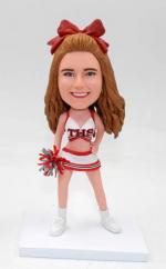 Custom Bobbleheads- Cheerleader Girl Bobbleheads [AM1728-2]