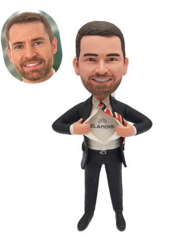 Custom bobblehead company gift super CEO